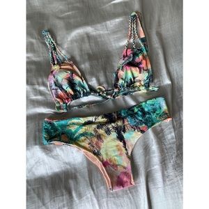 San Lorenzo Reversible Bikini Set SIZE MEDIUM